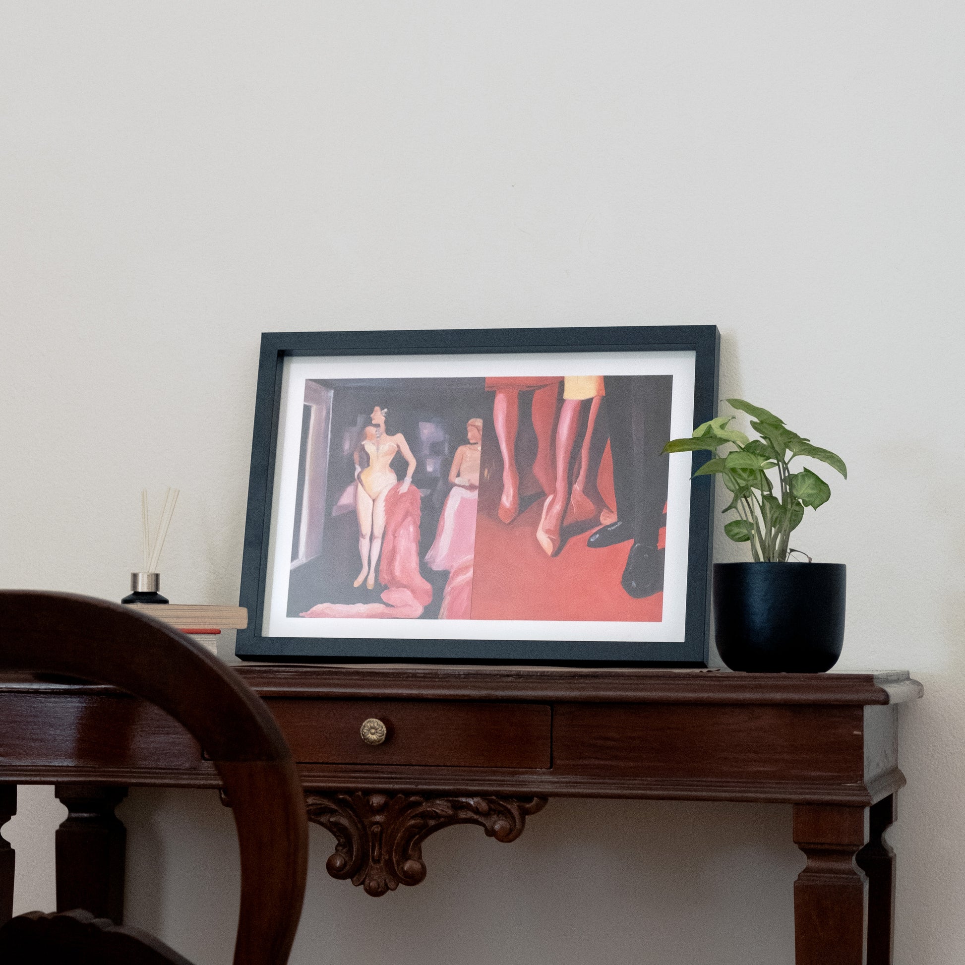 Black Frame With Glass