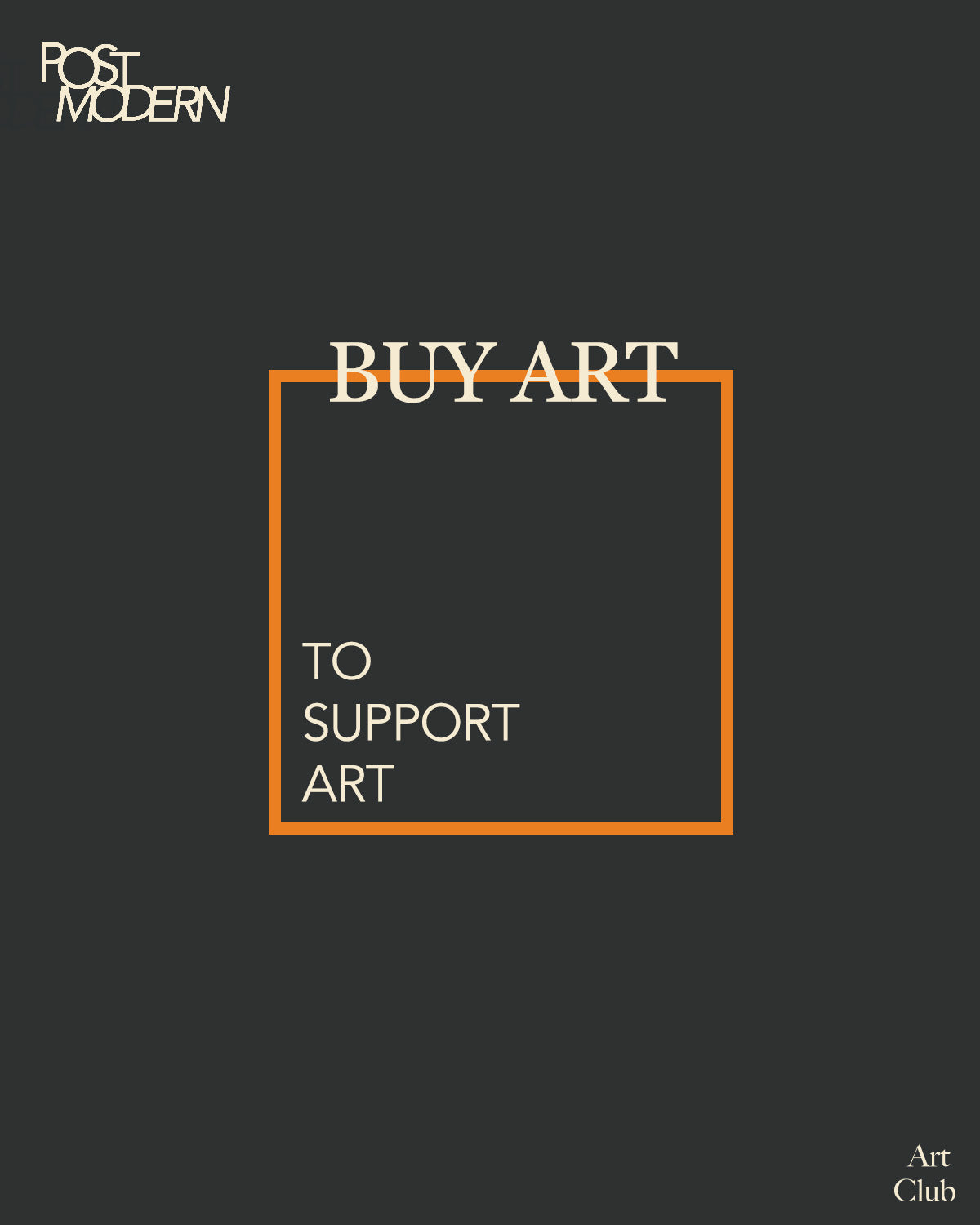 Buy Art to Support Art