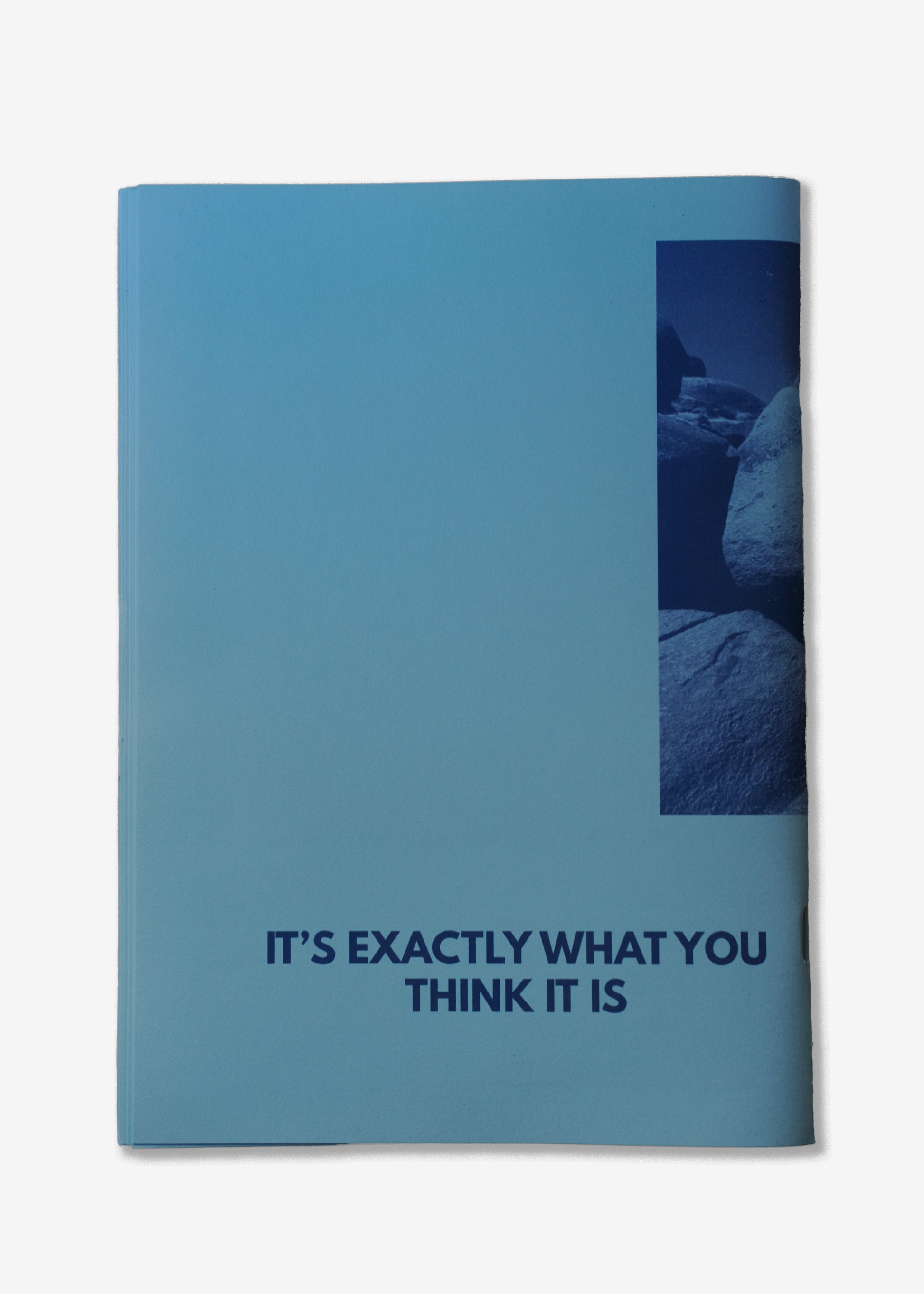 IT"S EXACTLY WHAT YOU THINK IT IS
